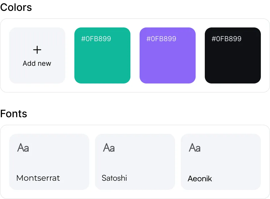 icon related to Branding & Styling